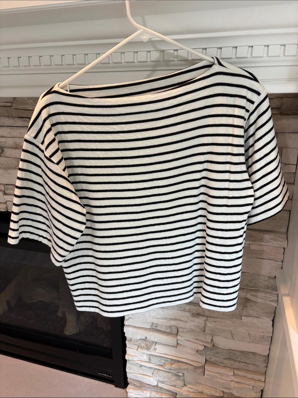 Soaked in Luxury Boat Neck Sweatshirt Top